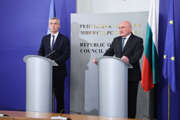 Йенс Столтенберг и Димитър Главчев