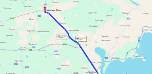 Автобусна линия Бургас-Айтос