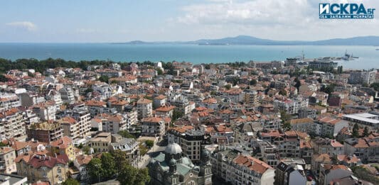 Бургас, дрон