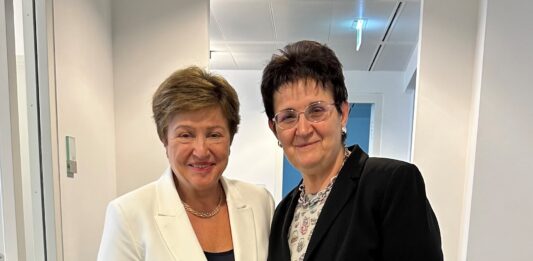 Кристалина Георгиева и Людмила Петкова