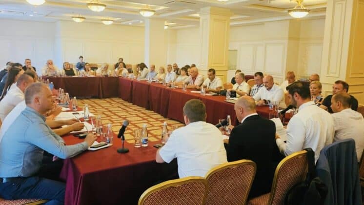 Работна среща в Бургас