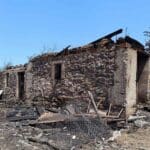 Изгоряла къща