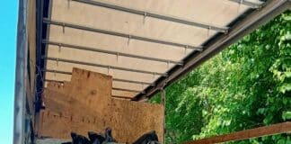 Камион с рапани