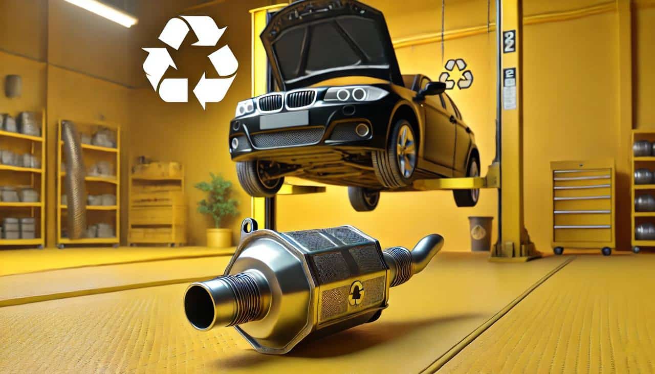 Китайски евтин катализатор с кратък живот или нов под наем