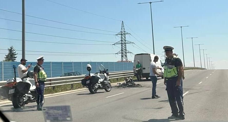 Тежка катастрофа възникнала на Околовръстното в София по чудо не