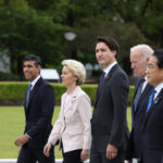 Риши Сунак, Урсула фон дер Лайен, Джо Байдън