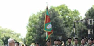 Министър Атанас Запрянов пред гарнизона Белене