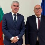 Министър Владимир Малинов и Кирякос Какурис