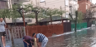 Наводнение в Нова Загора