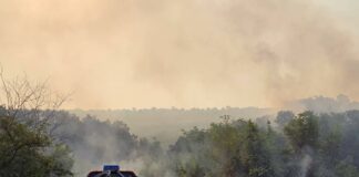 Пожар в Сакар