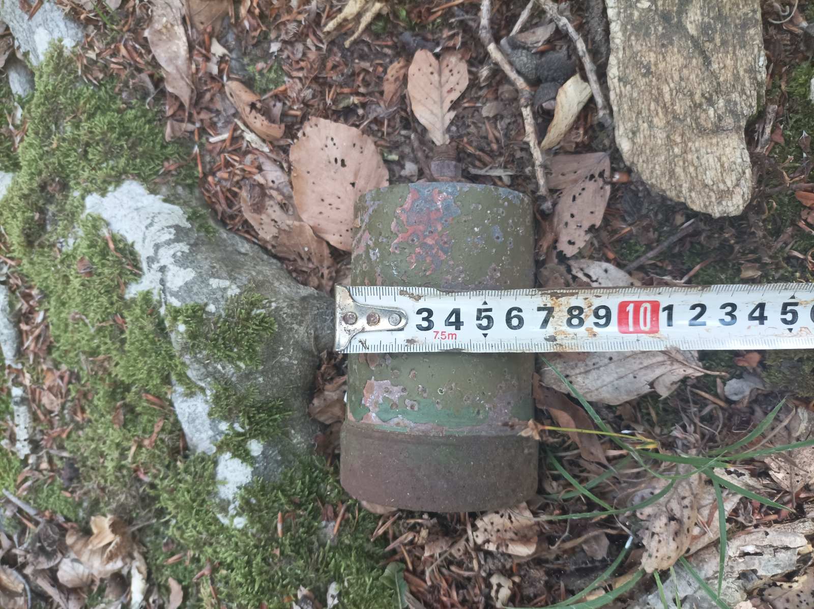 Военнослужещи от Сухопътните войски унищожиха невзривен боеприпас открит в Община