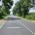 Ремонтираният път