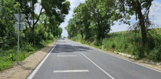 Ремонтираният път