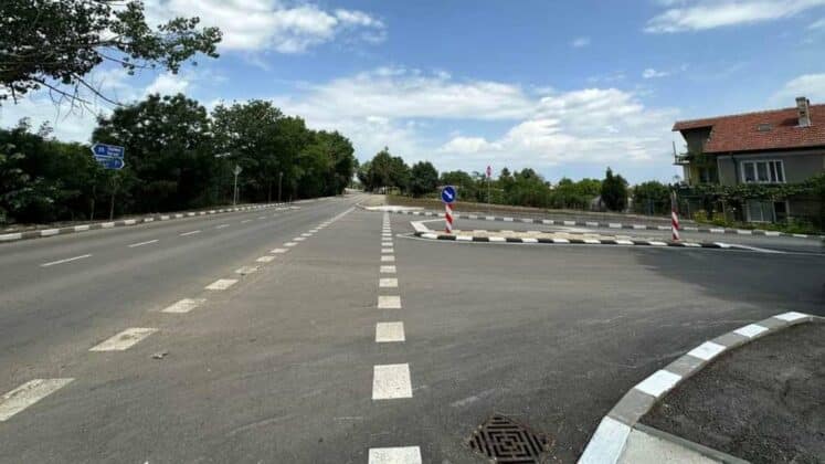 Ремонтираният път