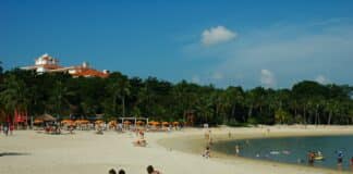 Плаж в Сантоса, Сингапур