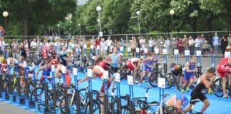 Състезание по триатлон