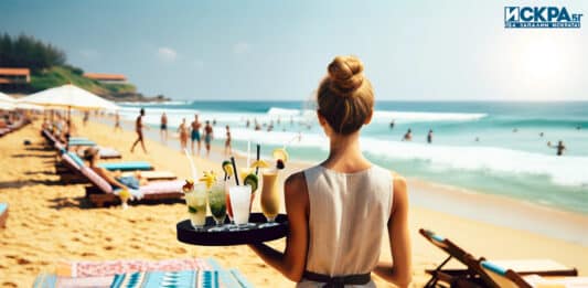 Сервитьорка, работа