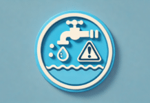 Спиране на водата, вода, топла вода