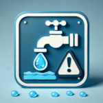 Спиране на водата, вода