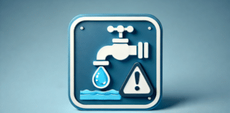 Спиране на водата, вода