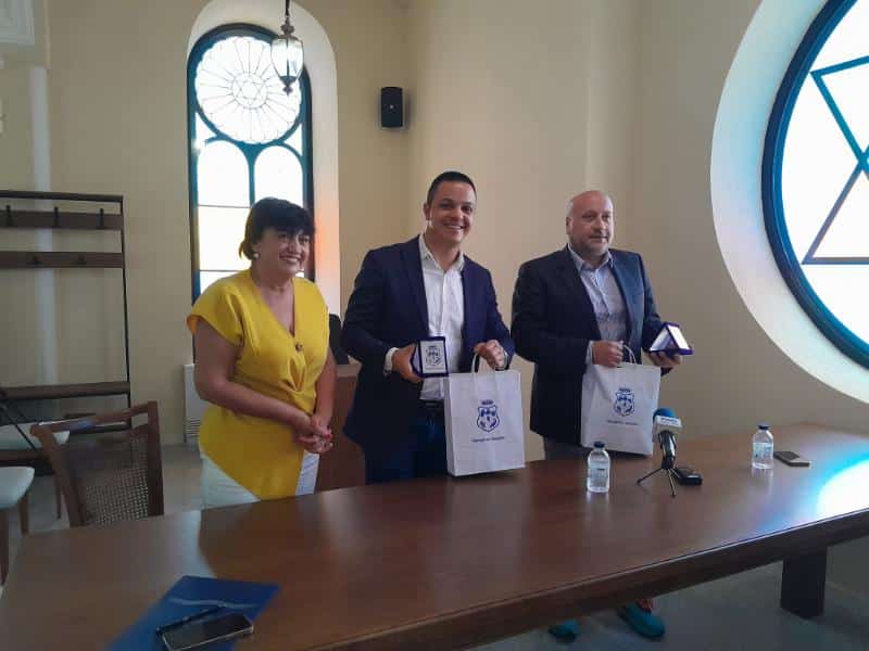 Младият спортен талант Цанко Цанков пристигна във Видин заедно със