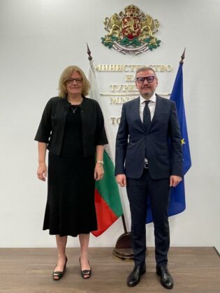 Андреа Икич-Бьом и Евтим Милошев