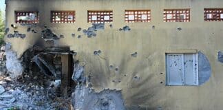 Къща след клането в Газа