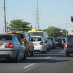 Автомобилен трафик между Бургас и Меден рудник