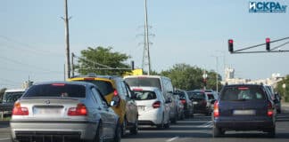 Автомобилен трафик между Бургас и Меден рудник