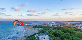 Бургас от птичи поглед