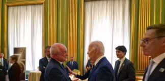 Димитър Главчев и Джо Байдън във Вашингтон, САЩ