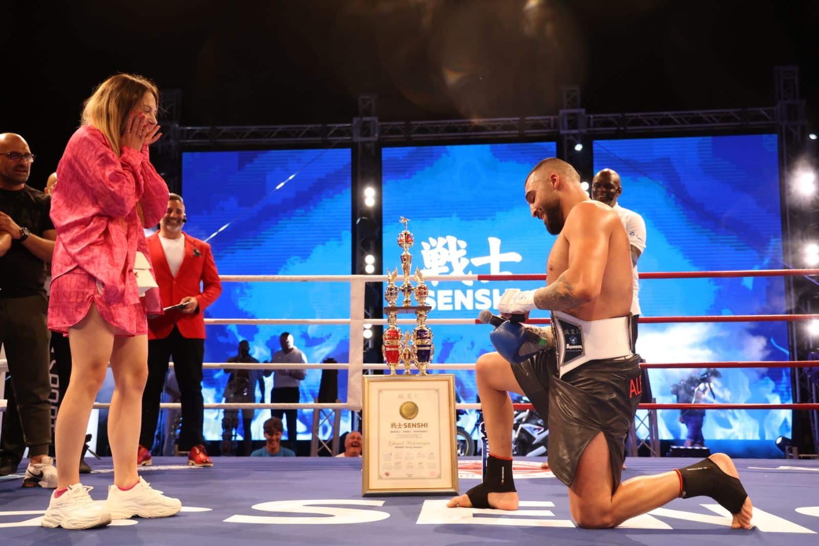 Един от най известните и обичани български кикбоксьори Едуард Алексанян разтърси