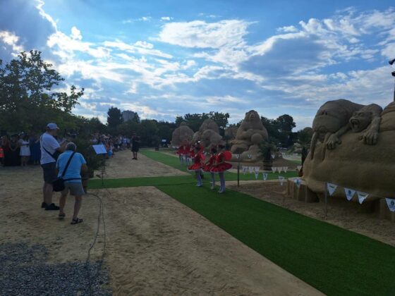 Фестивалът на пясъчните фигури в Бургас