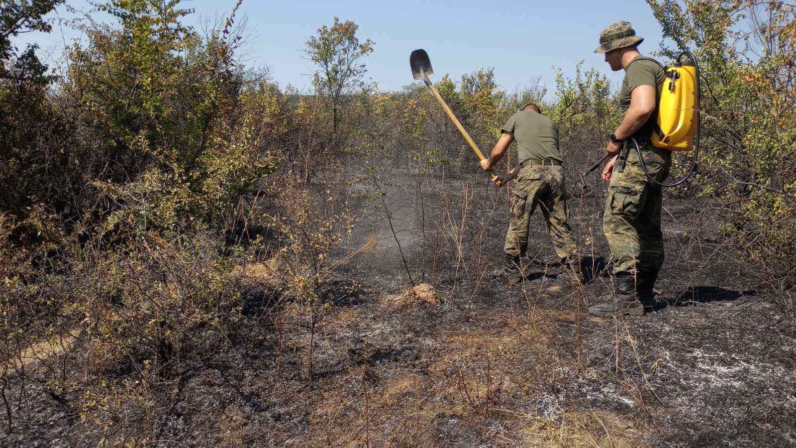 Военнослужещи от Сухопътните войски и днес се включват в действията