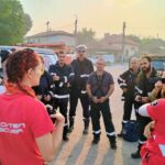 Гасенето на пожара