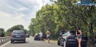 Катастрофа край Атия на пътя Созопол-Бургас