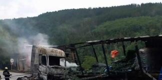 Катастрофа между тирове край Въглевци, Област Велико Търново