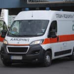 Линейка пред Спешно отделение в Бургас 2