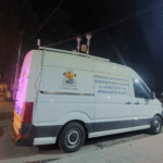 Мобилна измервателна станция, пожар, Елин Пелин