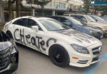 Надраскаха с черна боя кола в Бургас