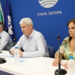 Огнян Атанасов, Пламен Димитров и Галина Кирчева в Стара Загора