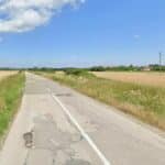 Отсечката за ремонтиране от кв. "Кулата" към с. Нефела. Снимка: Община Враца