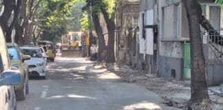 ул. „Петър Парчевич“, ремонт тротоар, бордюри