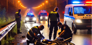 Пострадал мотоциклетист