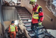 Работни места след пожарите