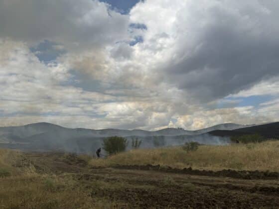 Пожар край квартал Банево