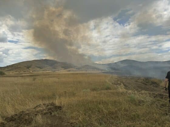 Пожар край квартал Банево