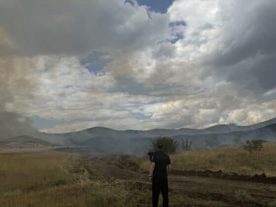 Пожар край квартал Банево