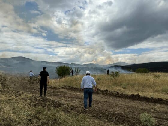 Пожар край квартал Банево