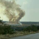 Пожар край село Царевец